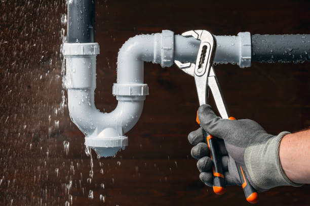 Professional Drain Cleaning technician working in North Pembroke, MA